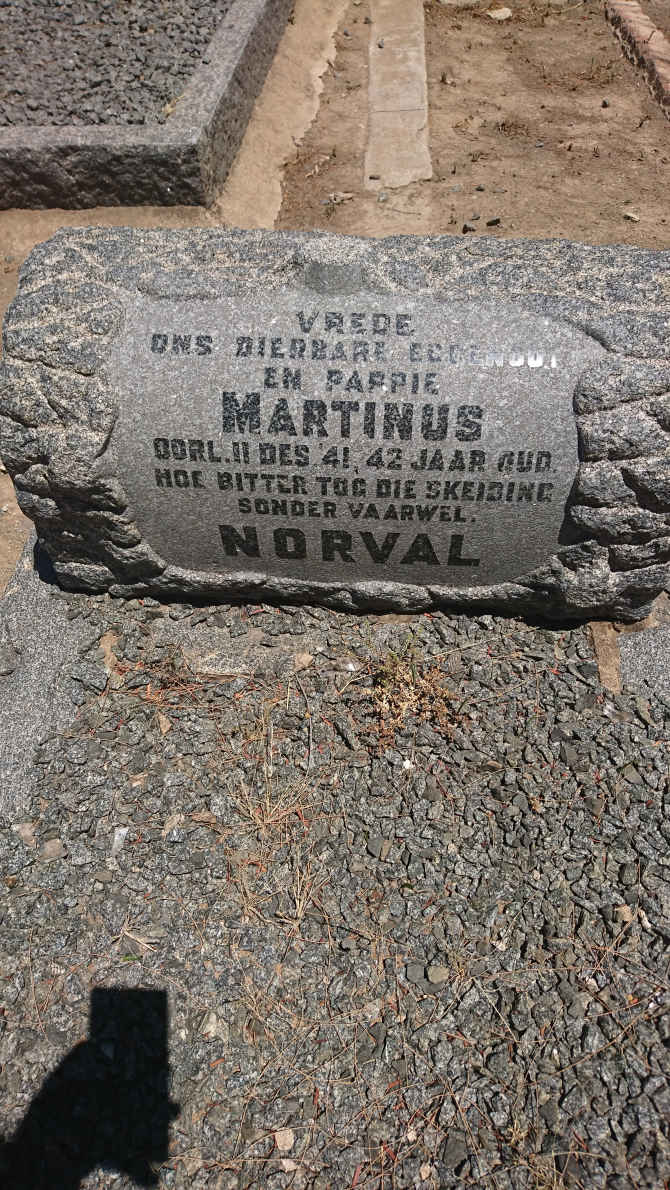 NORVAL Martinus -1941