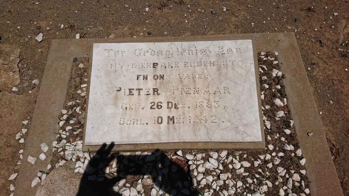 PIENAAR Pieter 1883-1942