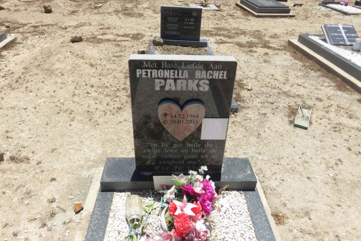 PARKS Petronella Rachel 1964-2011
