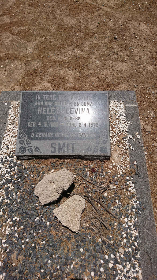 SMIT Helet Levina nee VAN NIEKERK 18?-1972