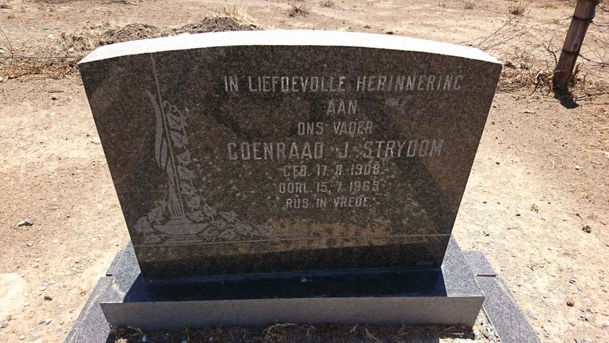 STRYDOM Coenraad J. 1908-1969