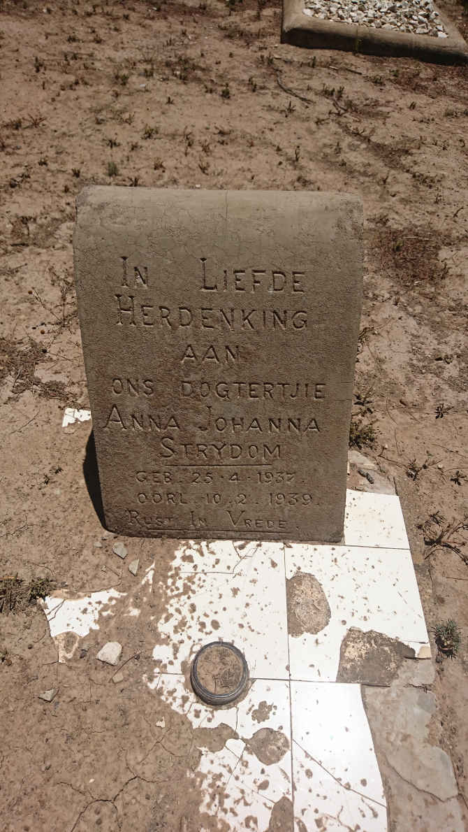 STRYDOM Anna Johanna 1937-1939