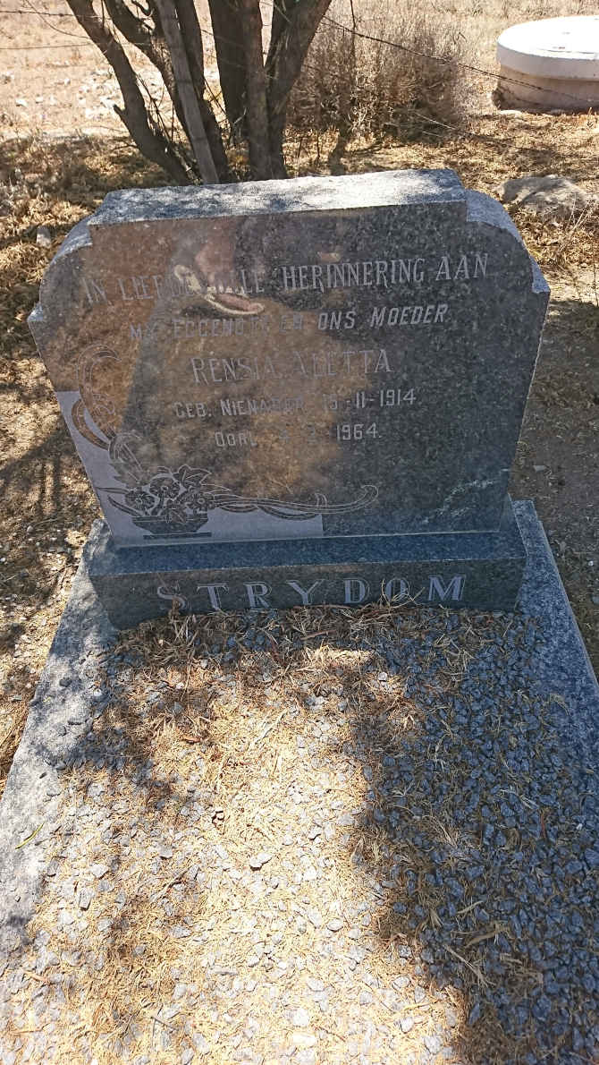 STRYDOM Rensia Aletta nee NIENABER 1914-1964