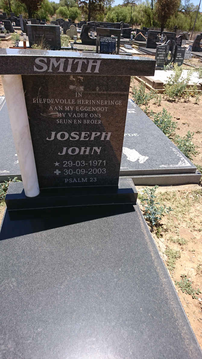 SMITH Joseph John 1971-2003