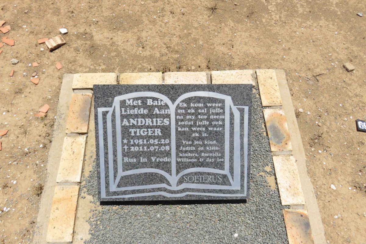 TIGER Andries 1951-2011