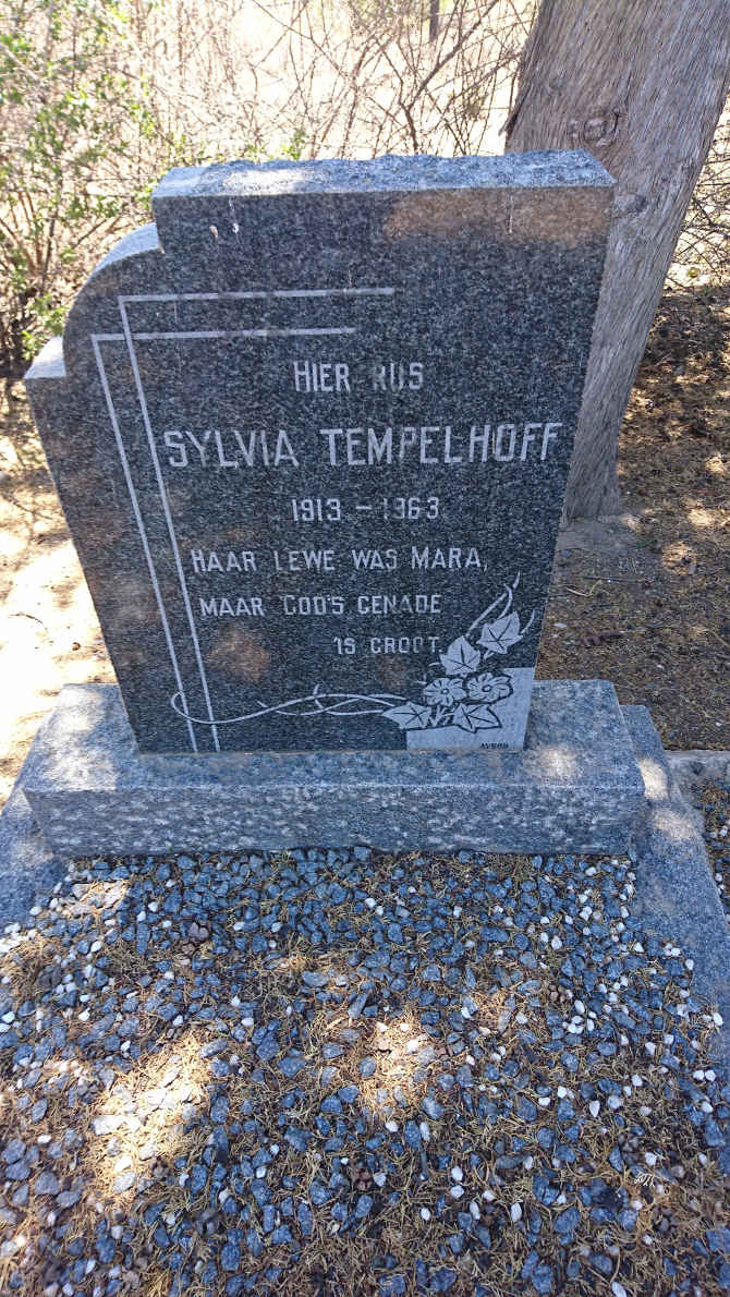 TEMPELHOFF Sylvia 1913-1963