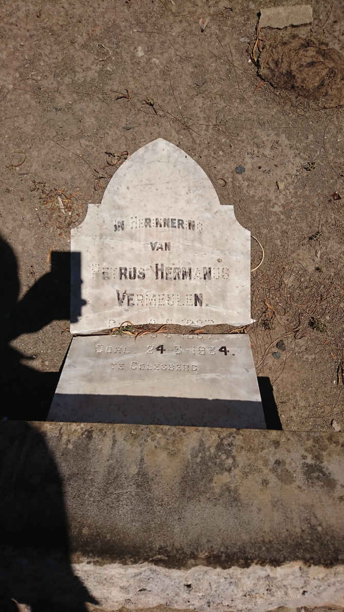 VERMEULEN Petrus Hermanus 18?7-1934
