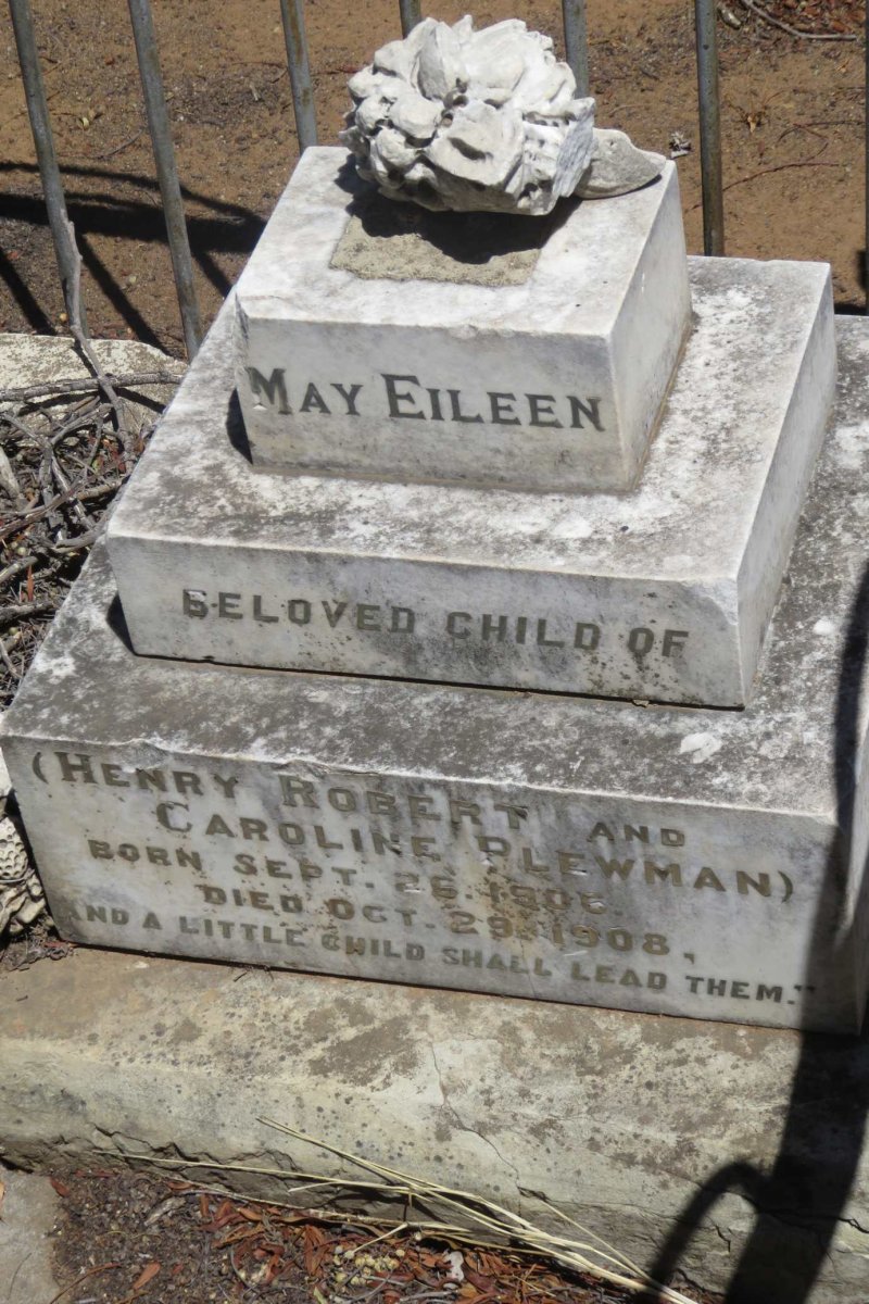 PLEWMAN May Eileen 1908-1908