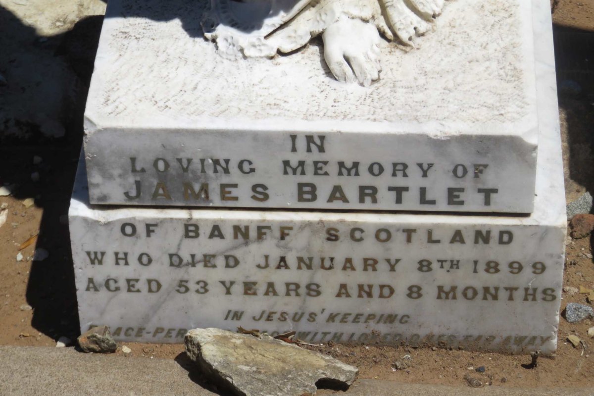 BARTLET James -1899
