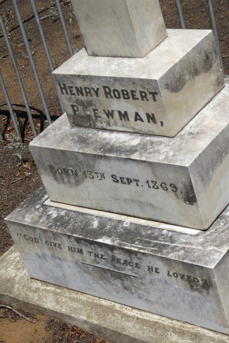 PLEWMAN Henry Robert 1869-