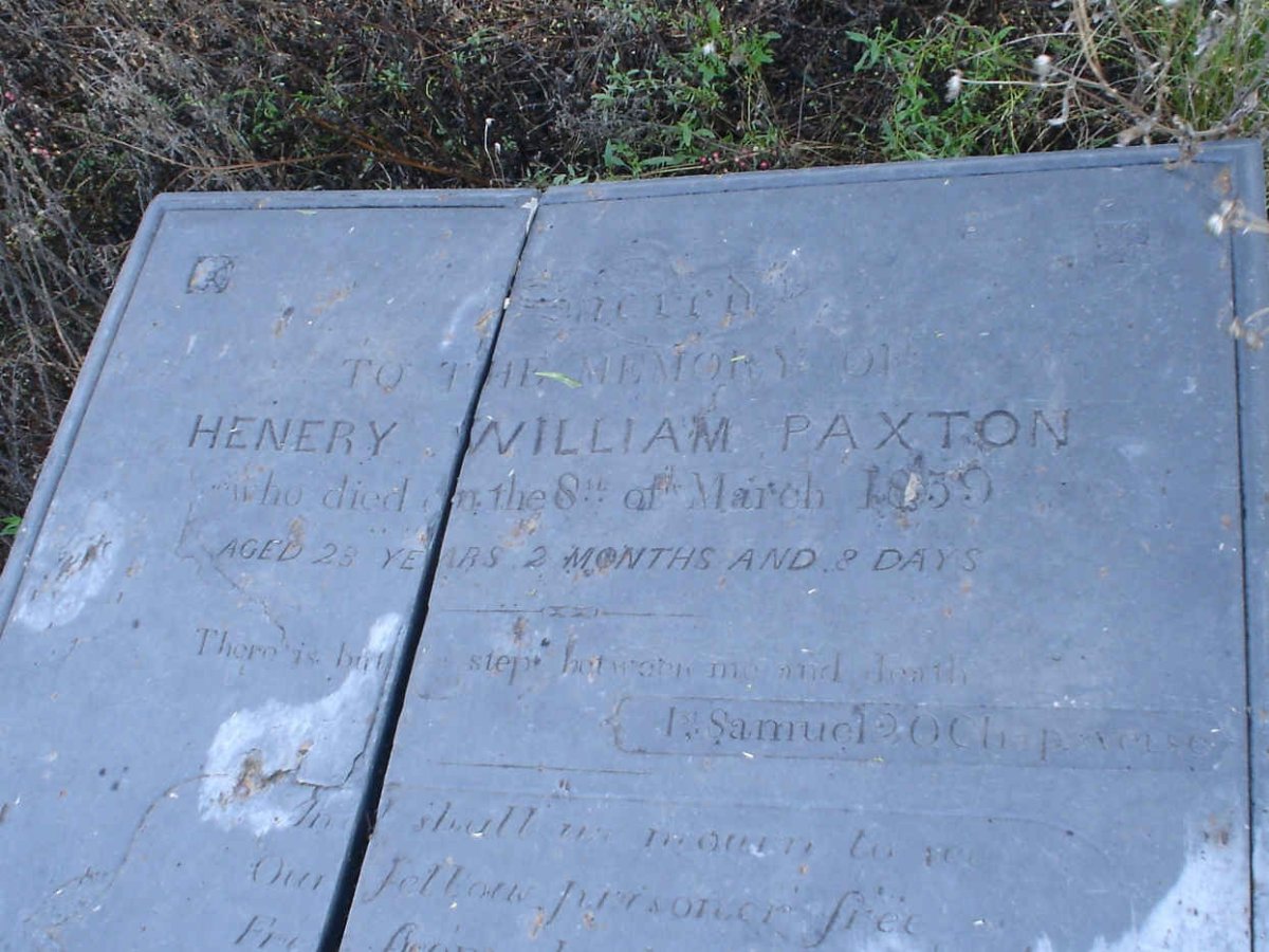 PAXTON Henery William -1859