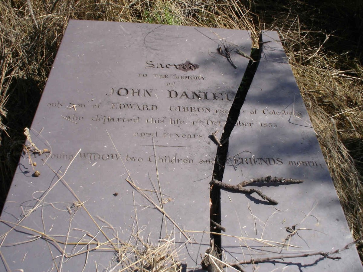 GIBBON John Daniel -1855