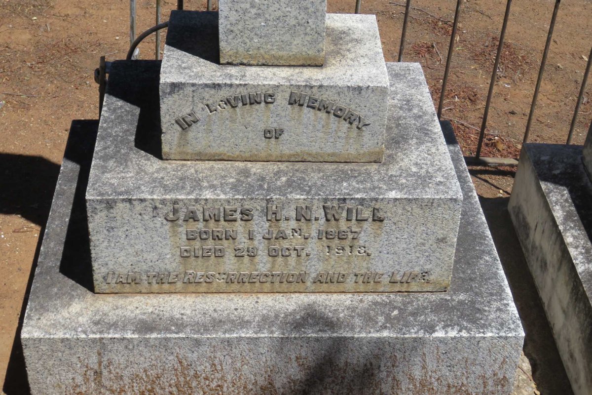 WILL James H.N. 1867-1918