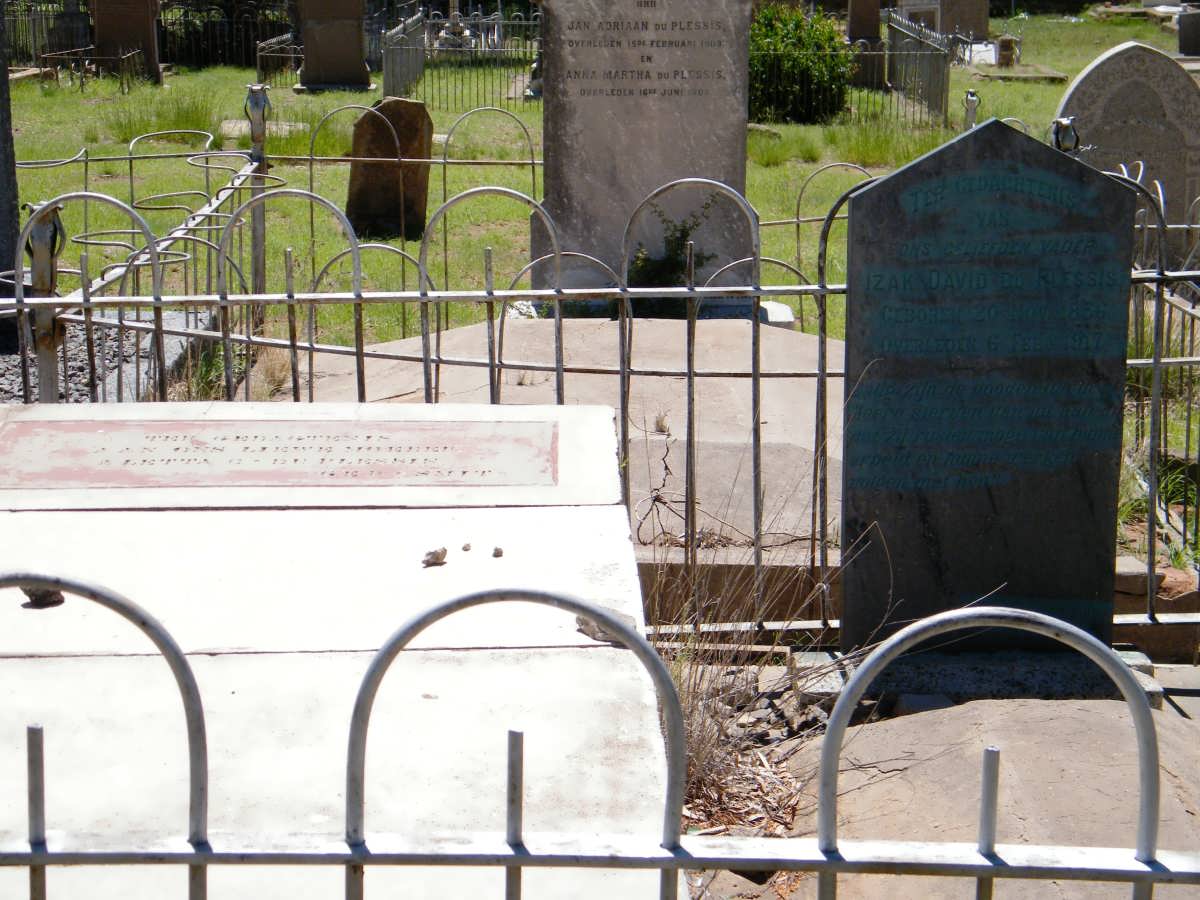 PLESSIS Izak David, du 1836-1917 &amp; Aletta C. SMIT