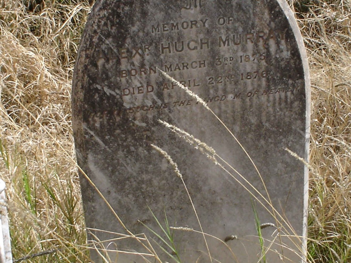 MURRAY Alexr. Hugh 1875-1876