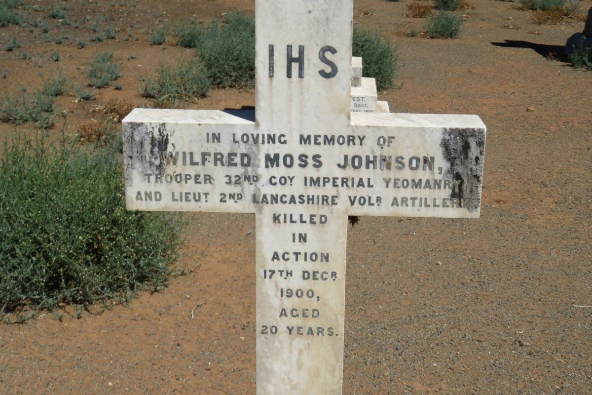 JOHNSON Wilfred Moss -1900