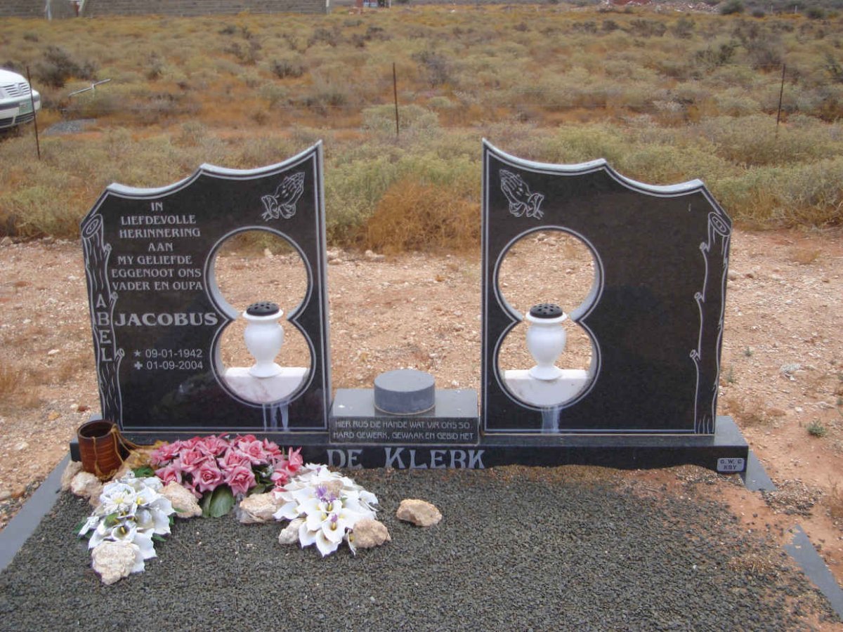 KLERK Jacobus, de 1942-2004