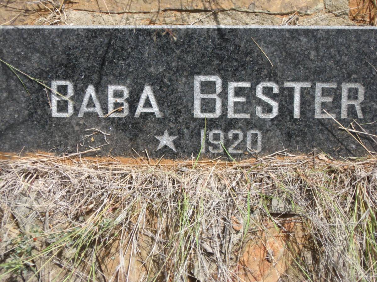 BESTER Baba _1920