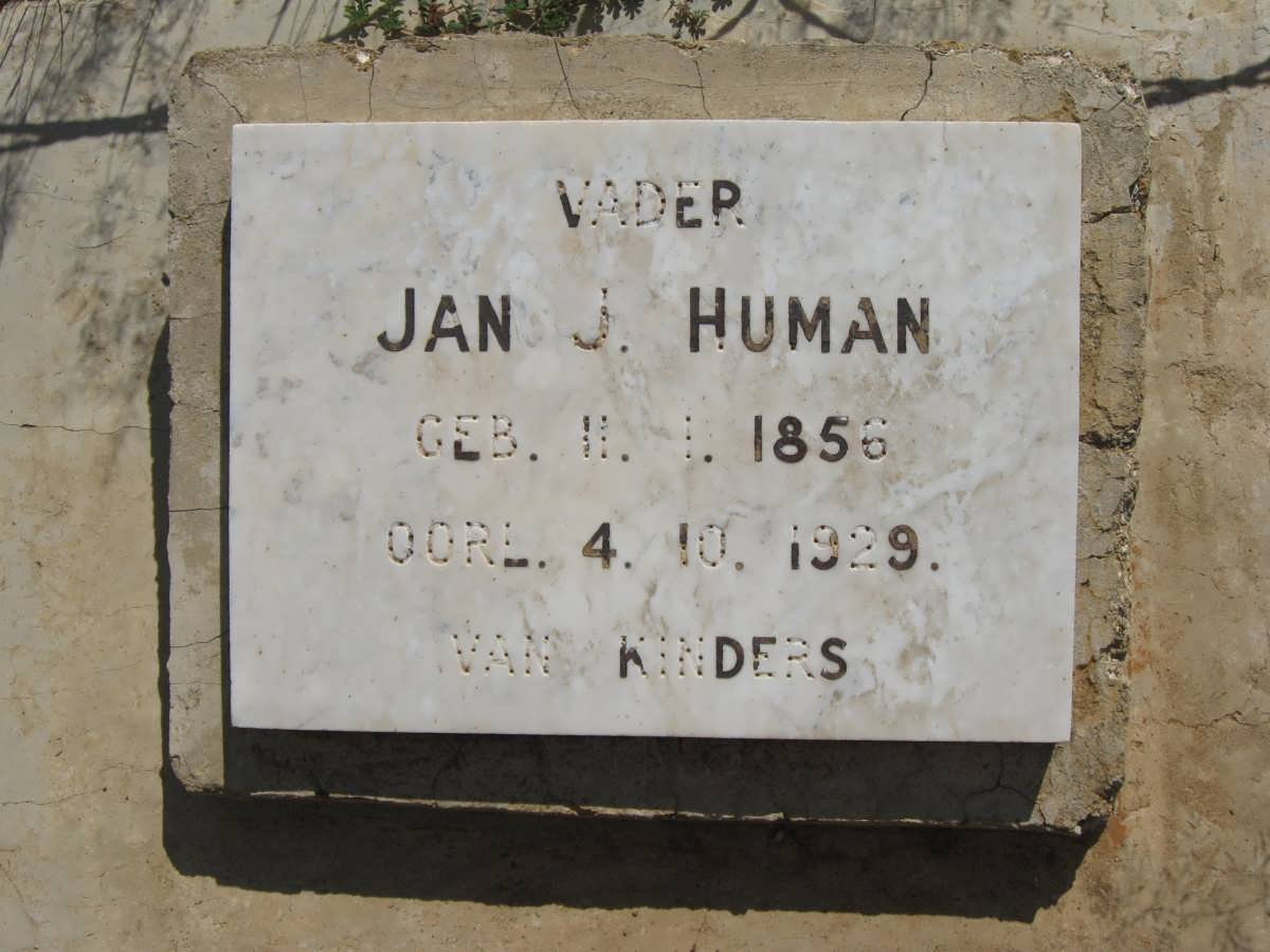 HUMAN Jan J_ 1856-1929
