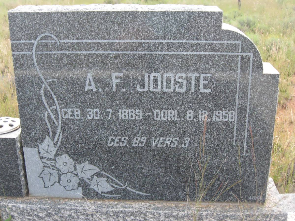 JOOSTE A_F_ 1889-1958