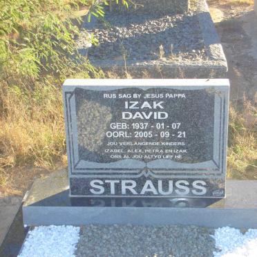Strauss Izak David geb 07 01 1937 oorl 21 Sept 2005