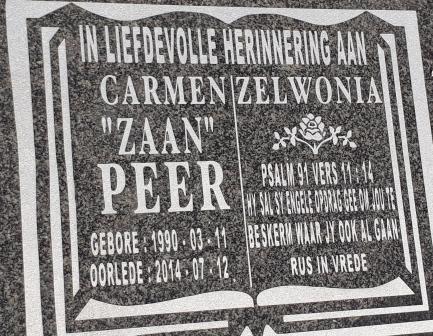 PEER Carmen Zelwonia 1990-2014