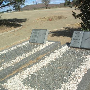 PLOOY Roedolf J.J.M., du 1903-1984 &amp; Helena J. JACOBS 1907-1969
