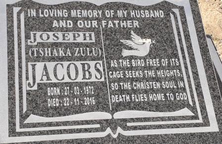 JACOBS Joseph 1972-2016