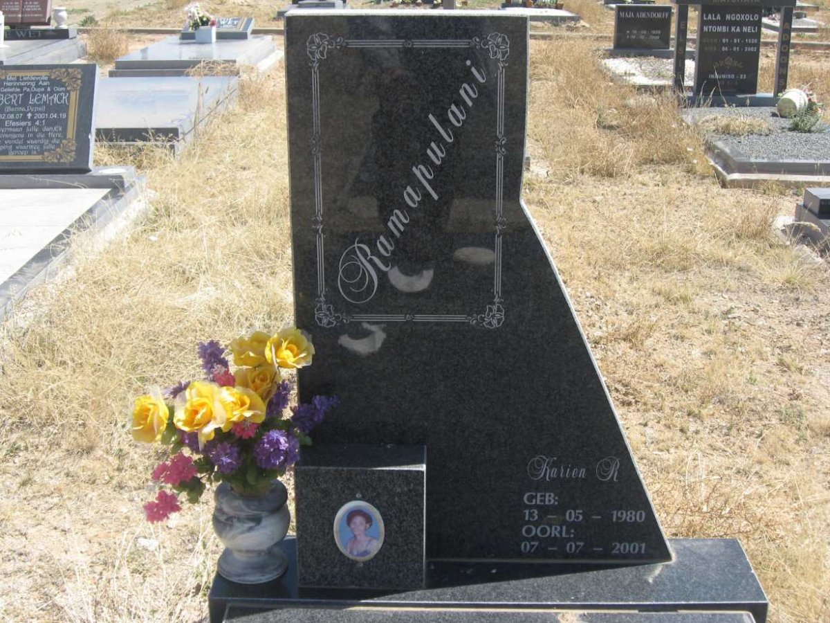 RAMAPULANI Karien R. 1980-2001