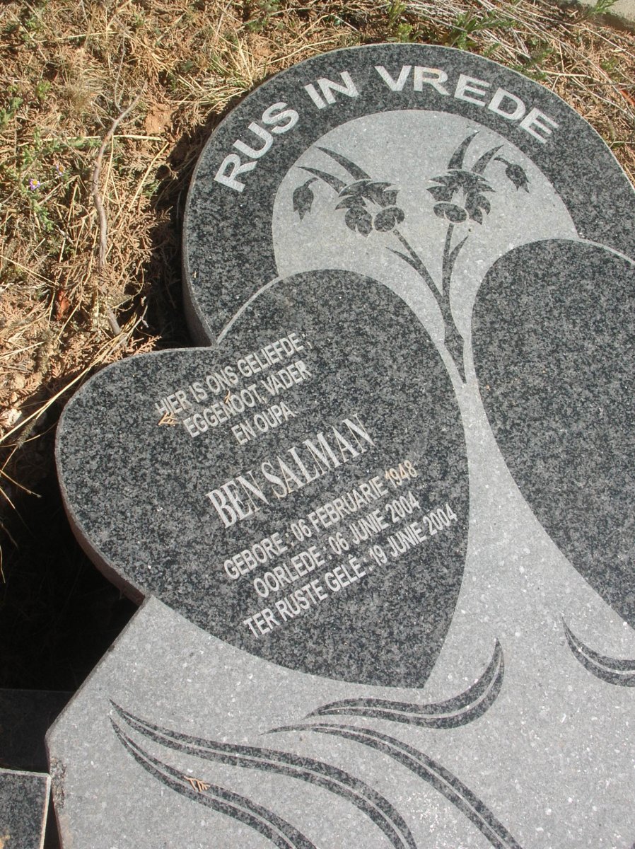 SALMAN Ben 1948-2004
