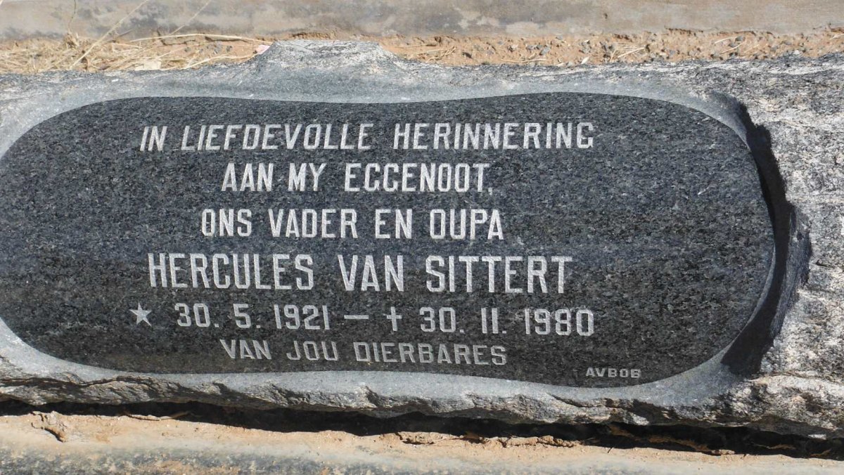 SITTERT Hercules, van 1921-1980