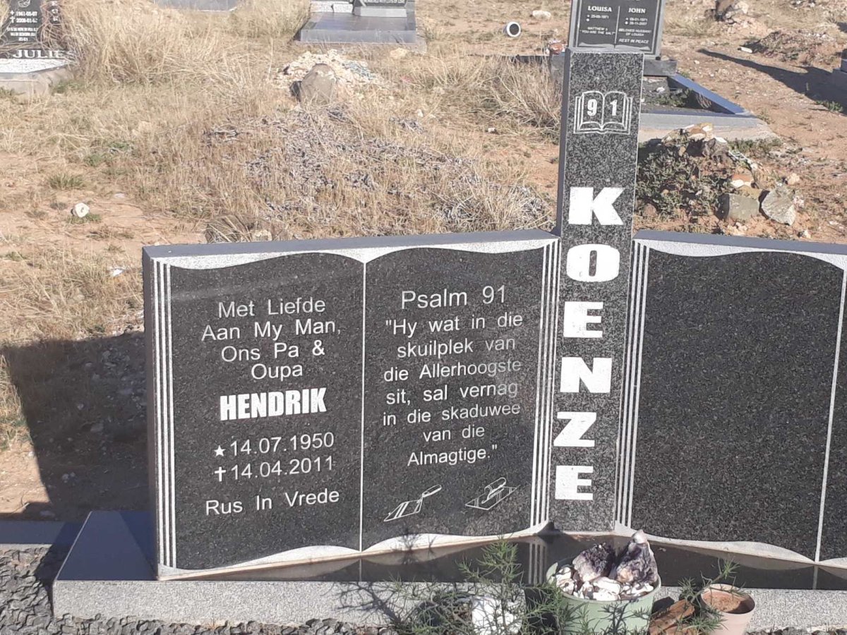 KOENZE Hendrik 1950-2011