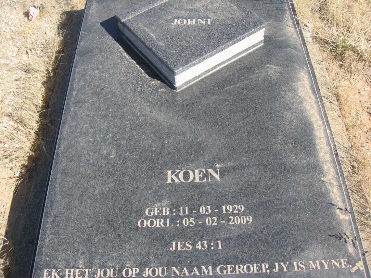 KOEN Johni 1929-2009 