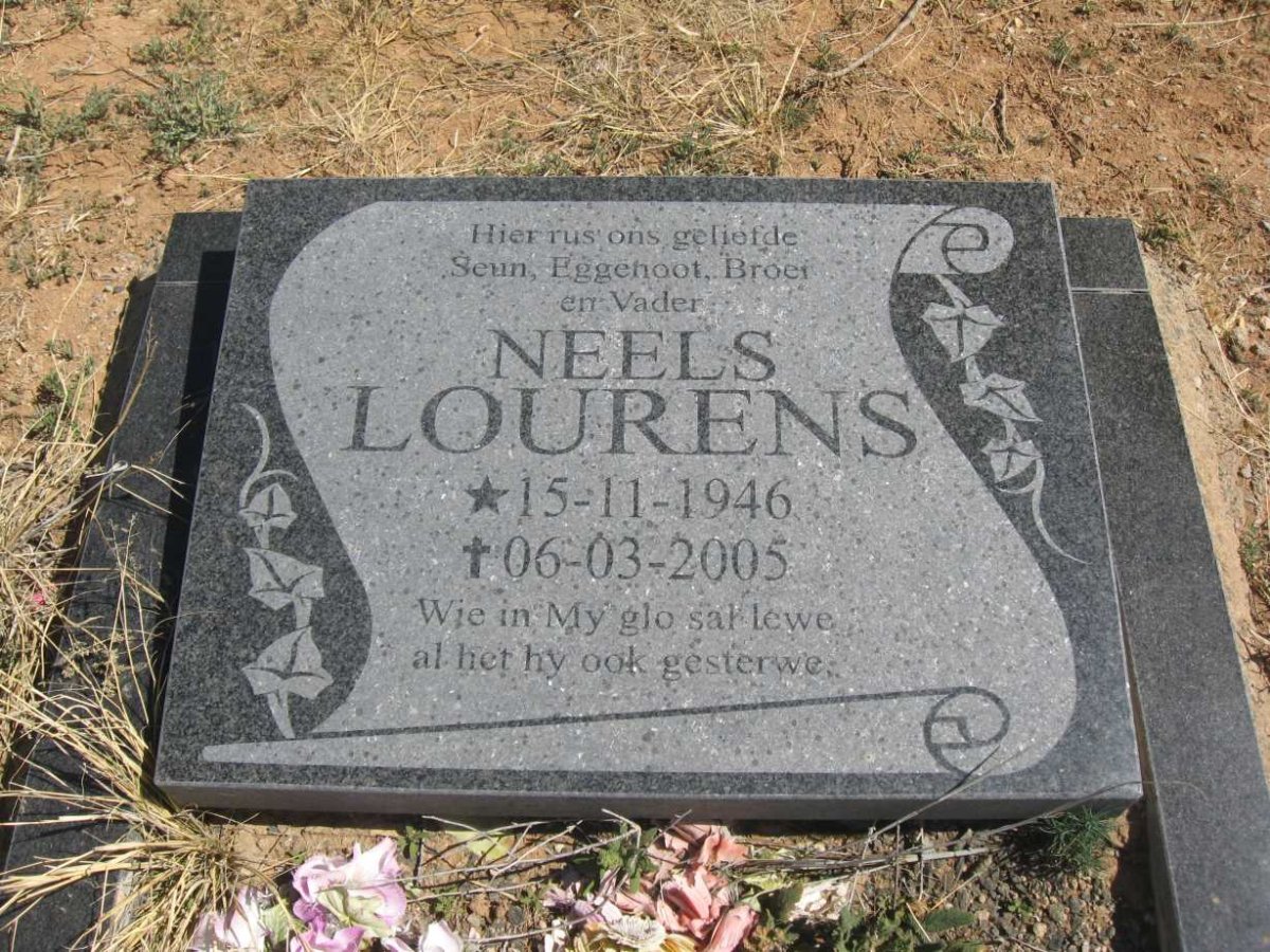LOURENS Neels 1946-2005