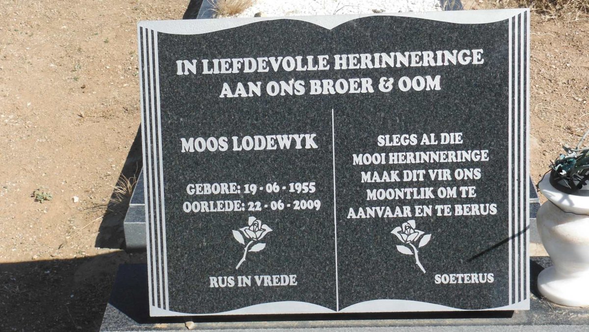 LODEWYK Moos 1955-2009