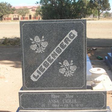 LIEBENBERG Anna Cicilia 1894-1970