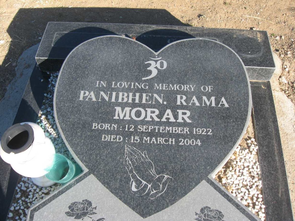 MORAR Panibhen Rama 1922-2004
