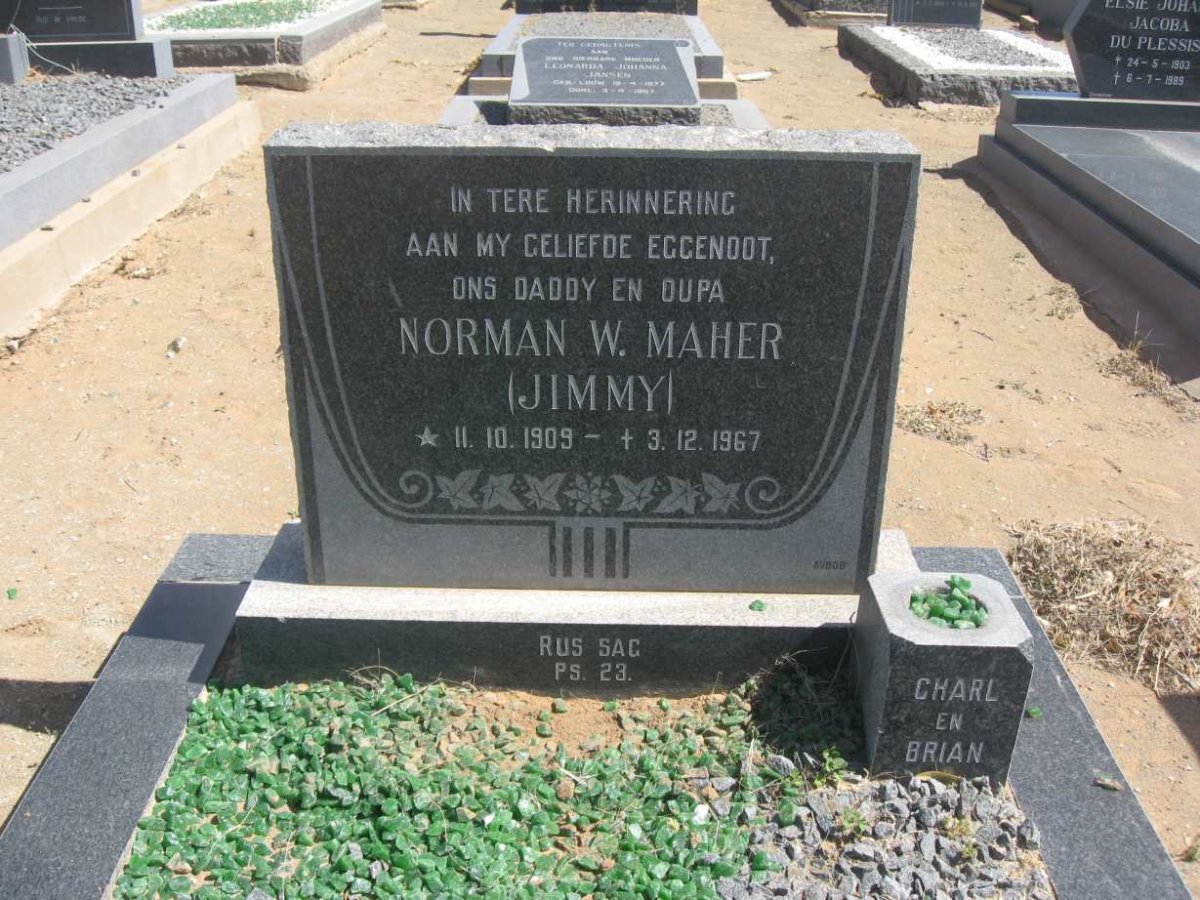 MAHER Norman W. 1909-1967