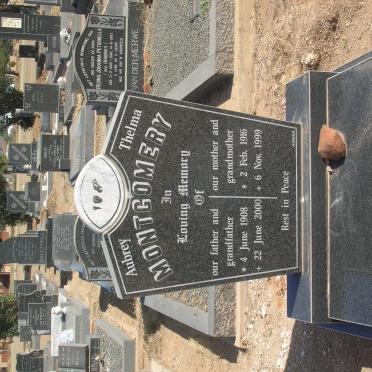 MONTGOMERY Aubrey 1908-2000 &amp; Thelma 1916-1999