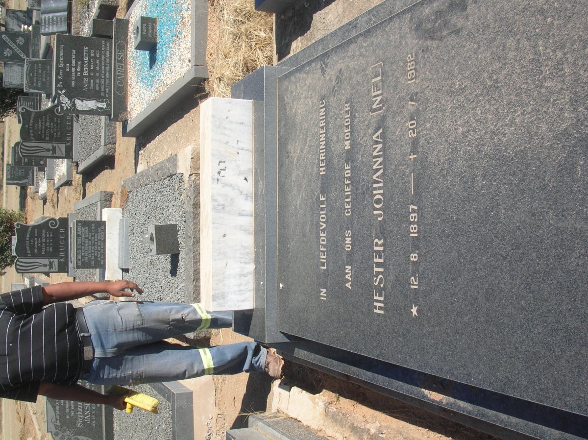 MERWE Hester Johanna, van der nee NEL 1897-1982