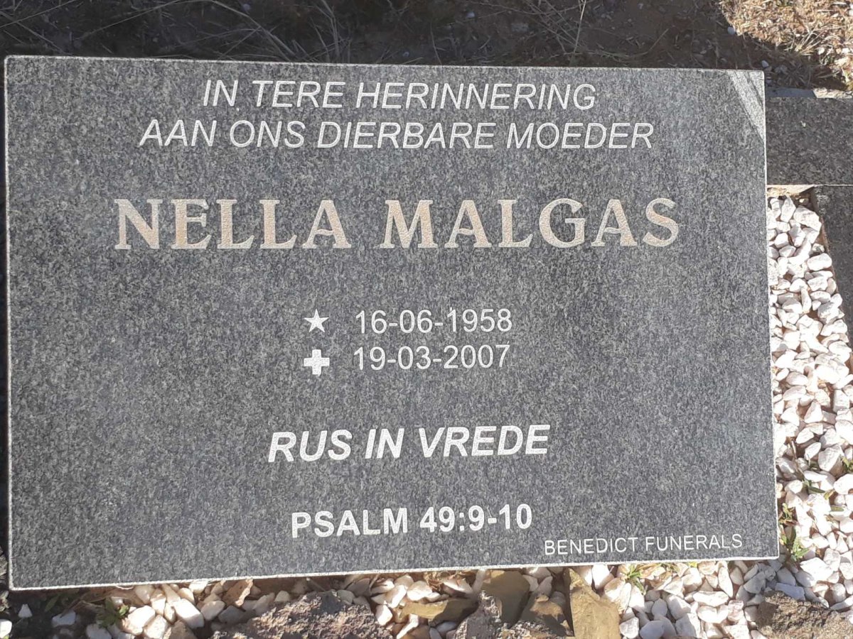 MALGAS Nella 1958-2007