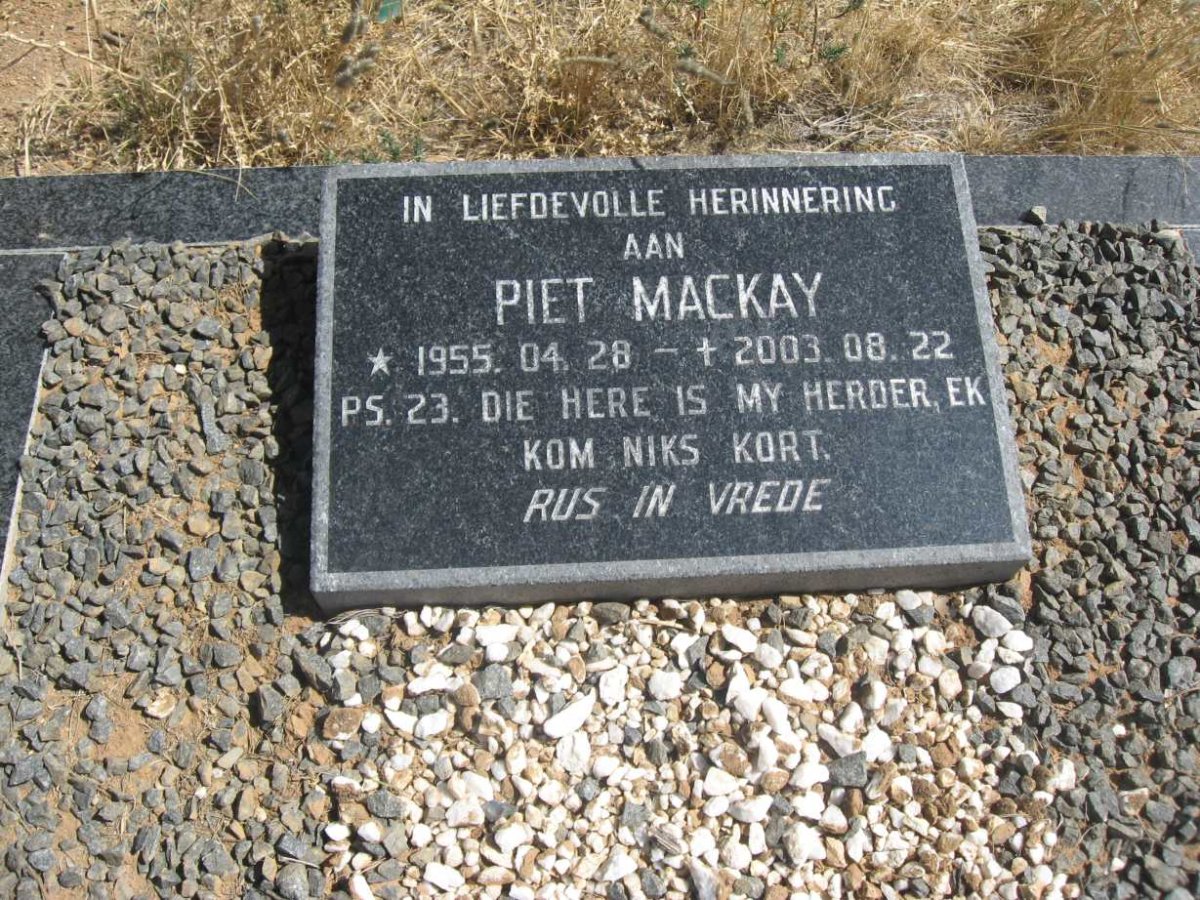 MACKAY Piet 1955-2003
