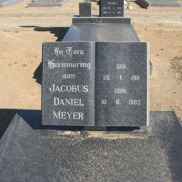 MEYER Jacobus Daniel 1911-1983