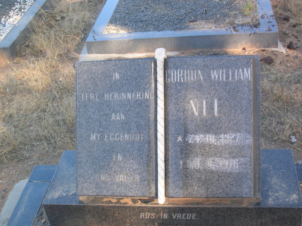 NEL Gordon William 1927-1976