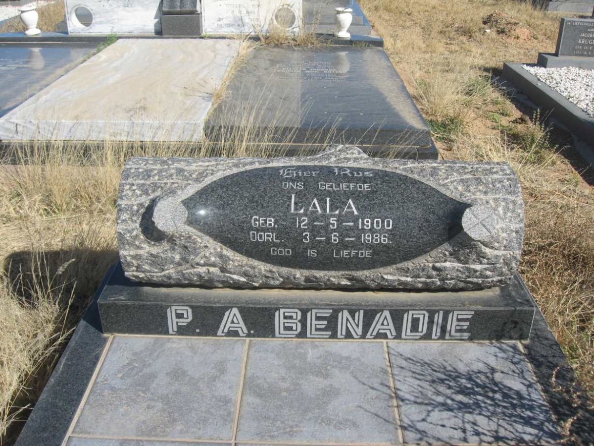 BENADIE P.A. 1900-1986