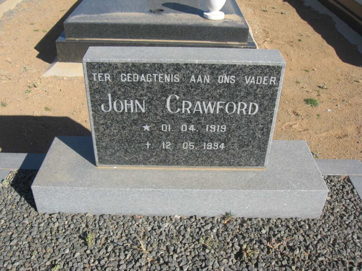 CRAWFORD John 1919-1994 