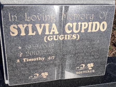 CUPIDO Sylvia 1939-2010