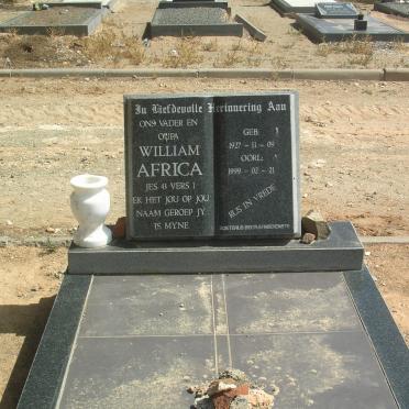 AFRICA William 1927-1999 