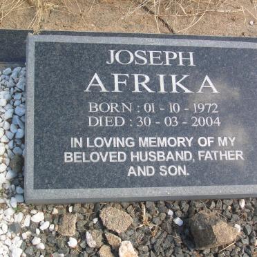 AFRIKA Joseph 1972-2004