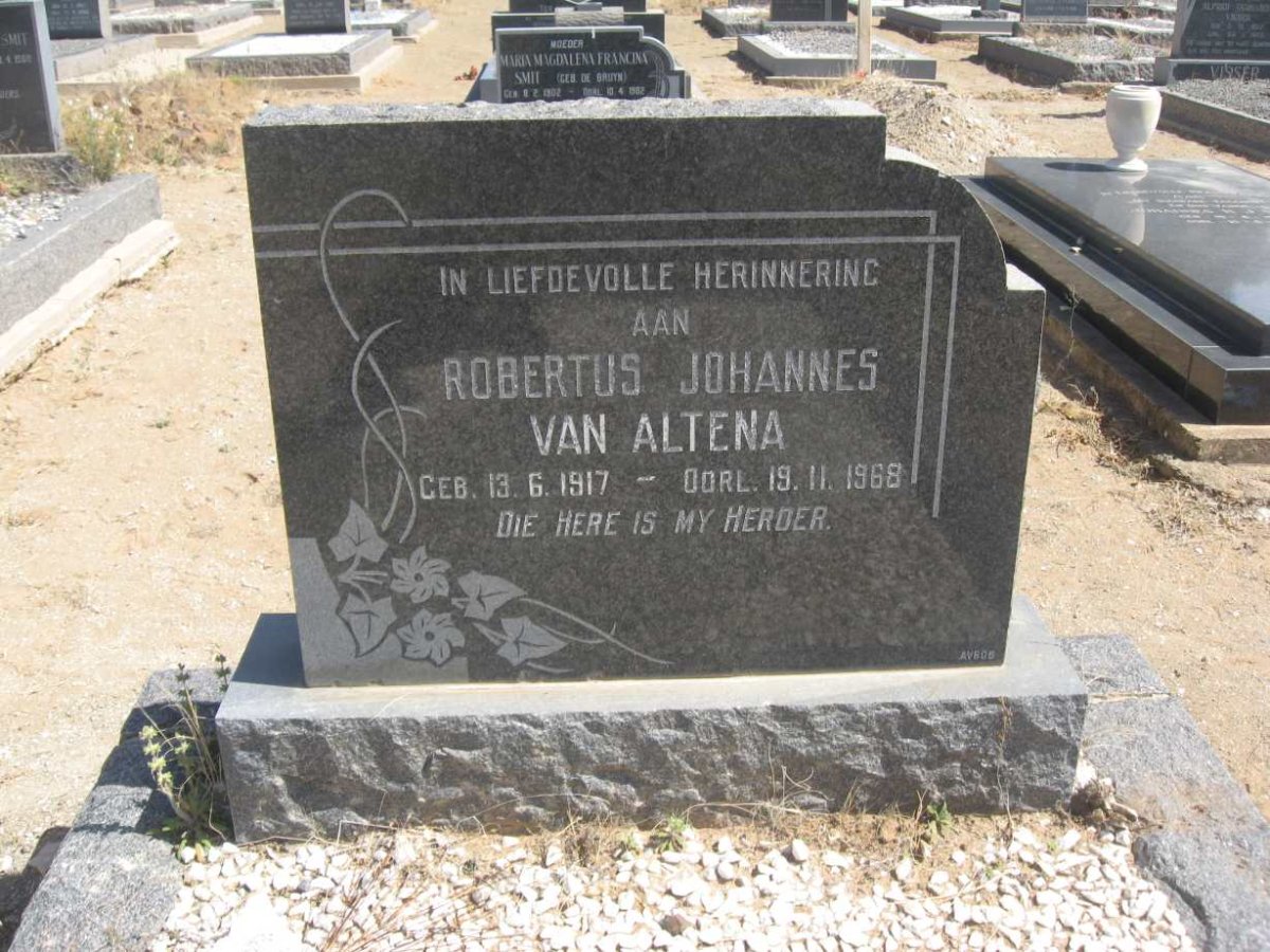 ALTENA Robertus Johannes, van 1917-1968